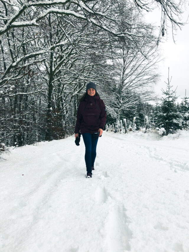 wandelen in sneeuw